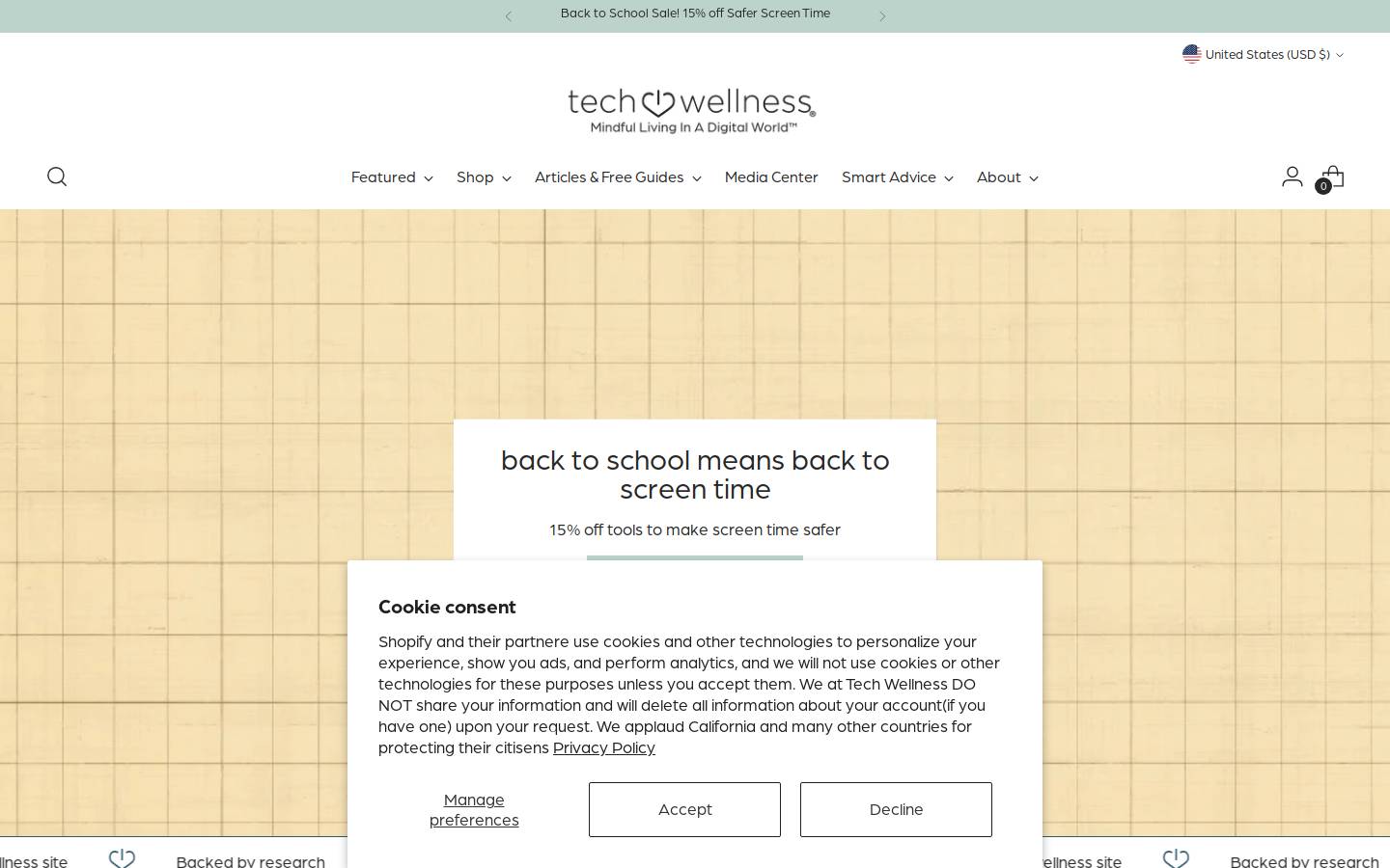 techwellness.com homepage screenshot