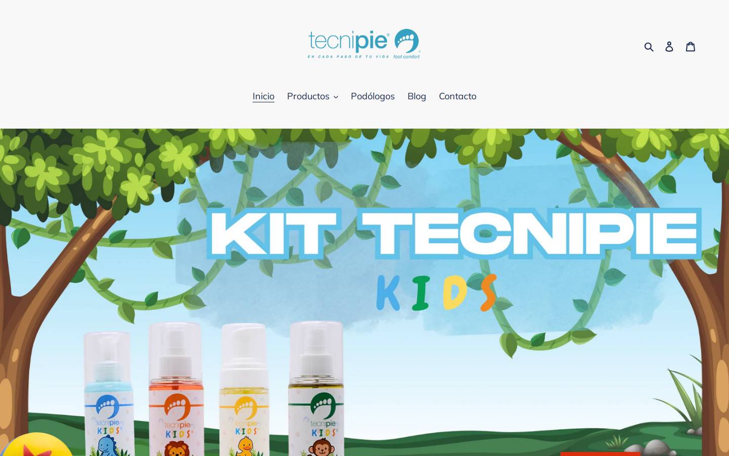 tecnipie.com homepage screenshot