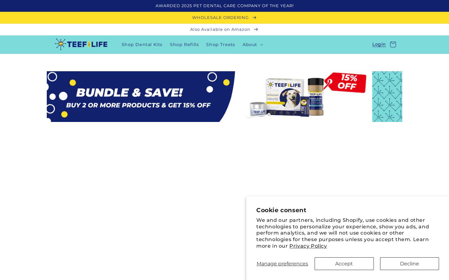 teef4life.com homepage screenshot