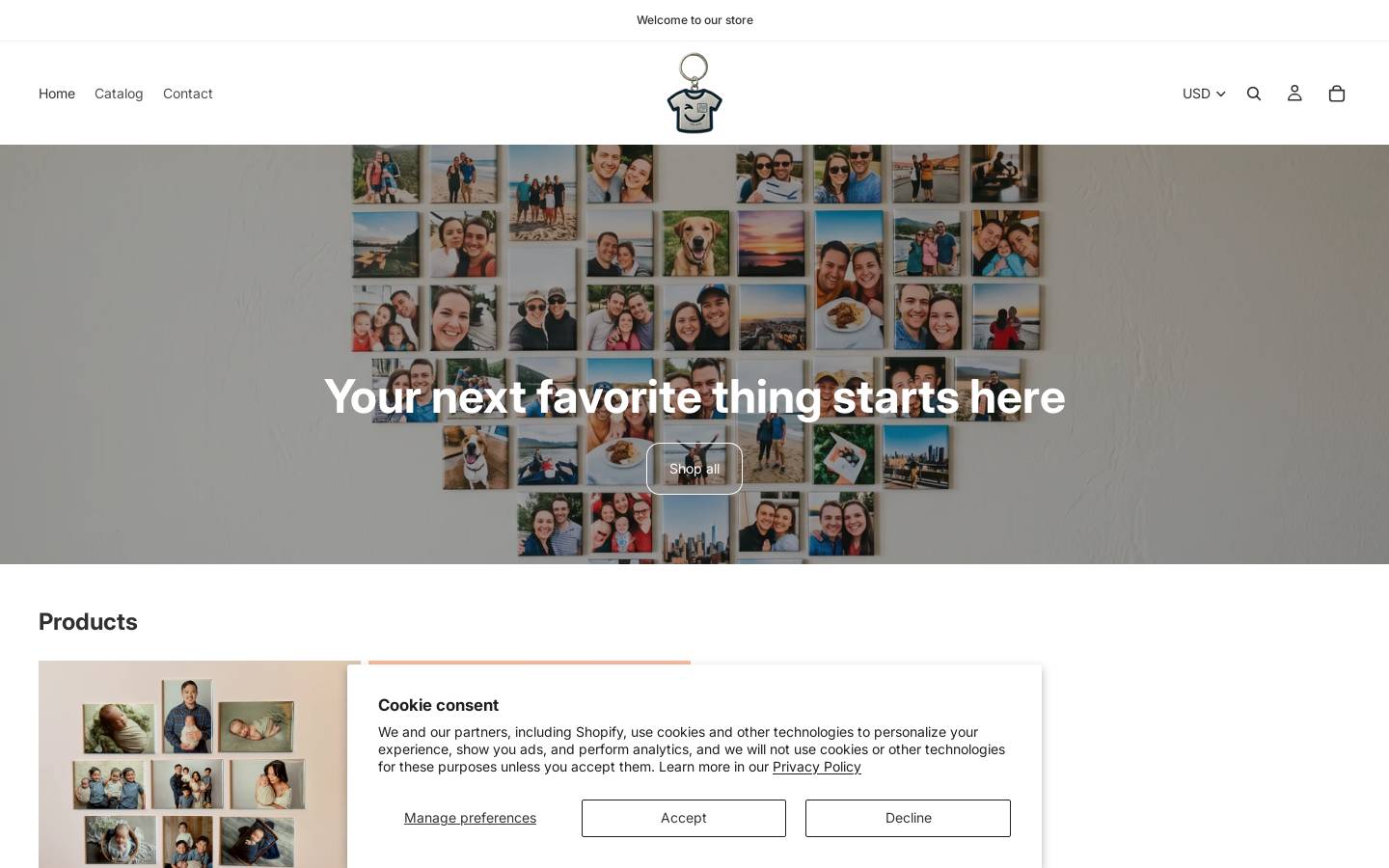 teeheecreates.com homepage screenshot