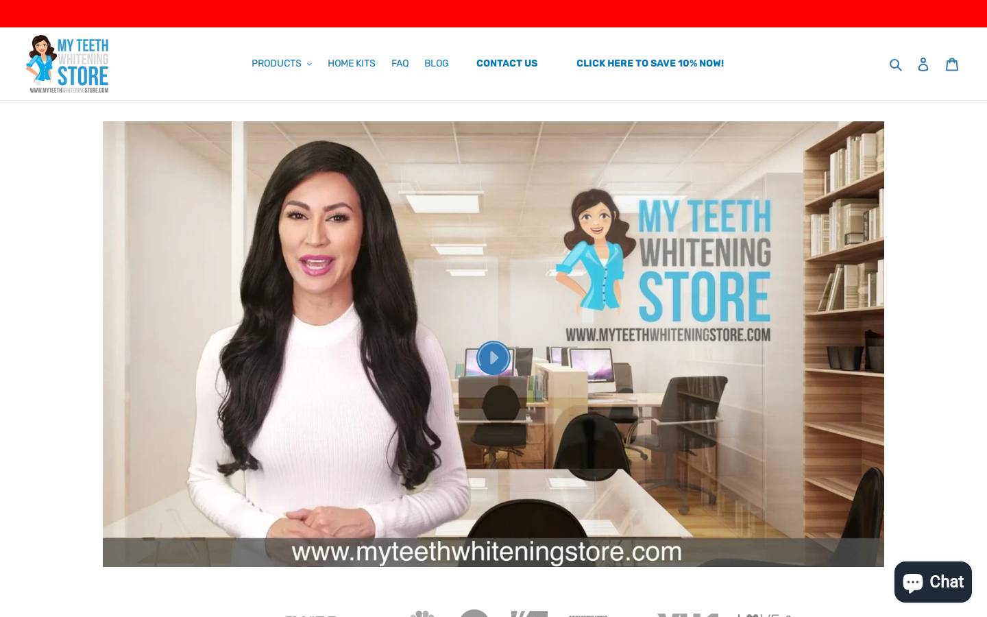 teethwhiteningclass.com homepage screenshot