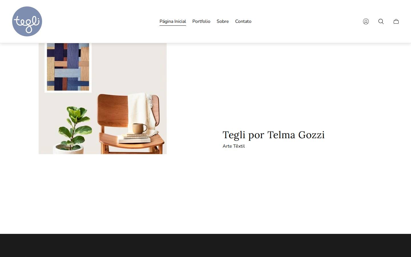 tegli.com.br homepage screenshot