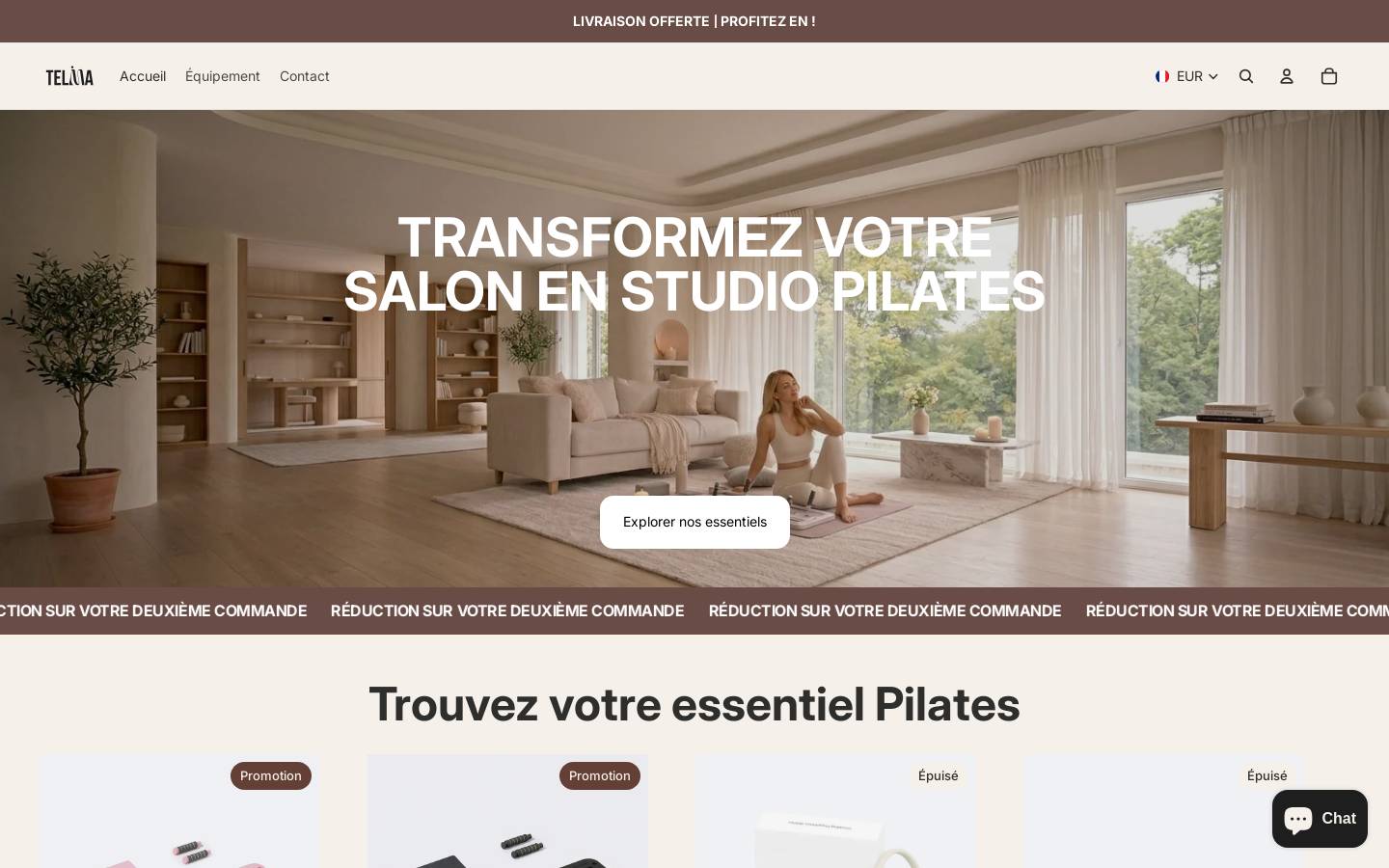 telmacore.com homepage screenshot