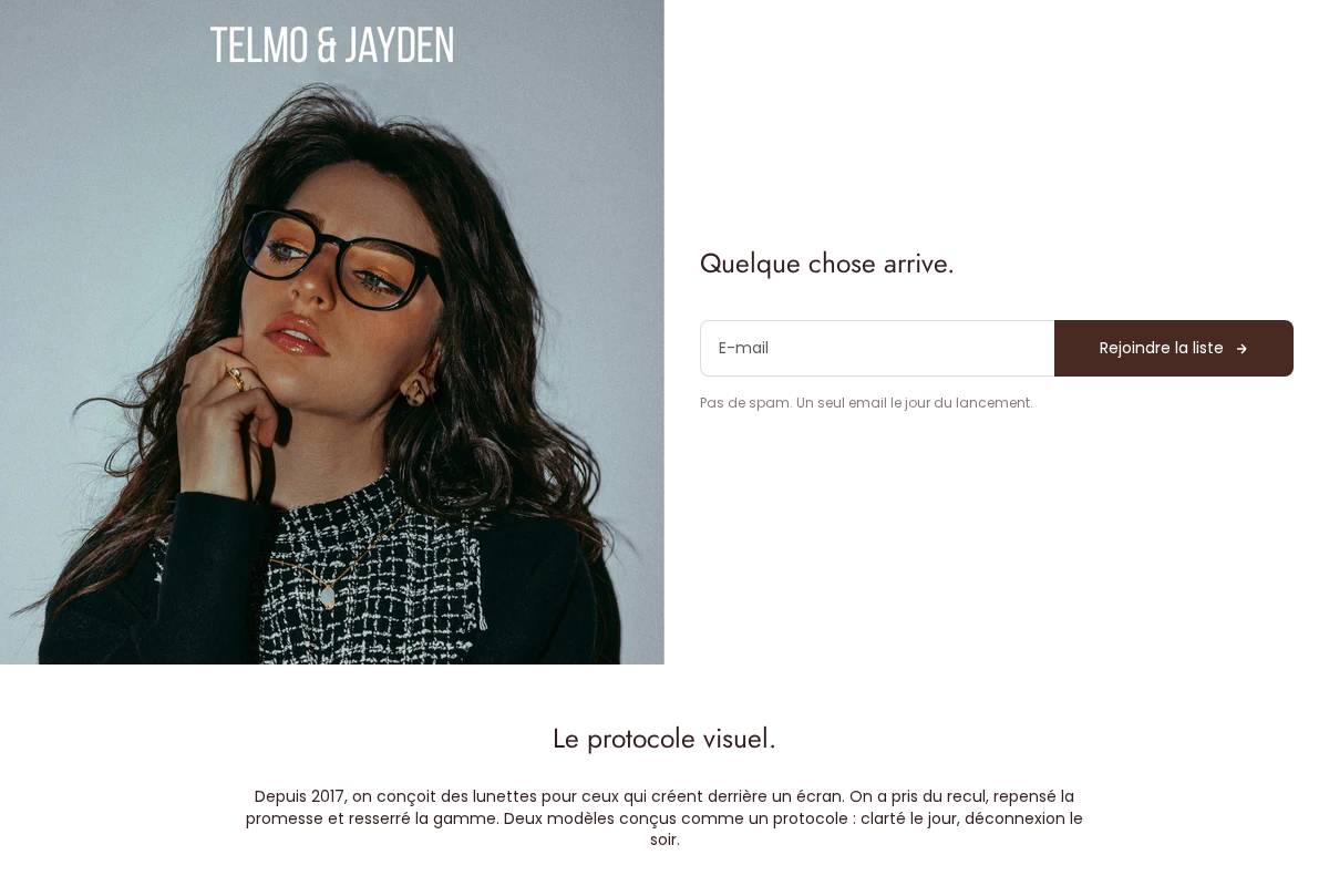 telmo.shop homepage screenshot
