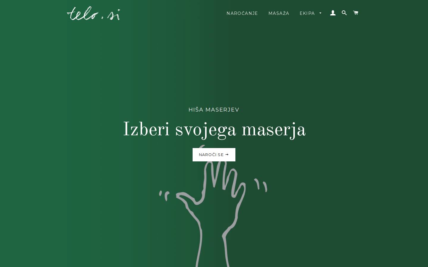 telo.si homepage screenshot