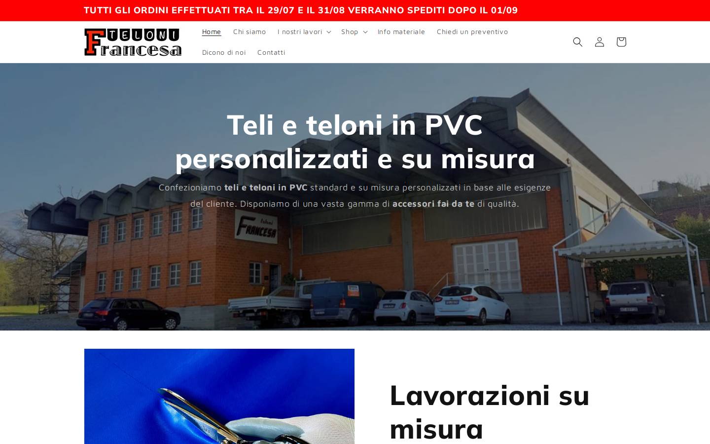 telonifrancesa.com homepage screenshot