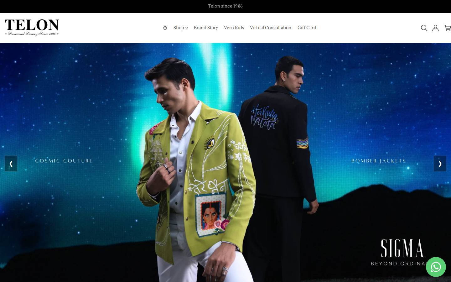 telonindia.com homepage screenshot