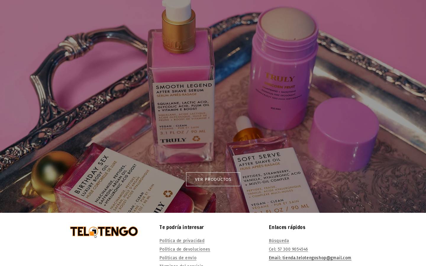 telotengo.website homepage screenshot