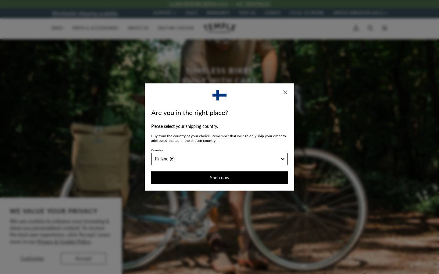 templecycles.com homepage screenshot