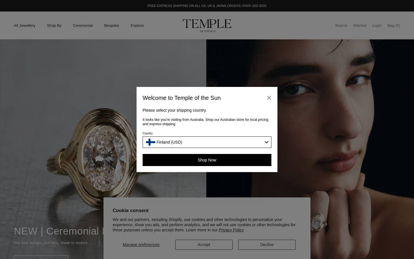 templeofthesun.com homepage screenshot