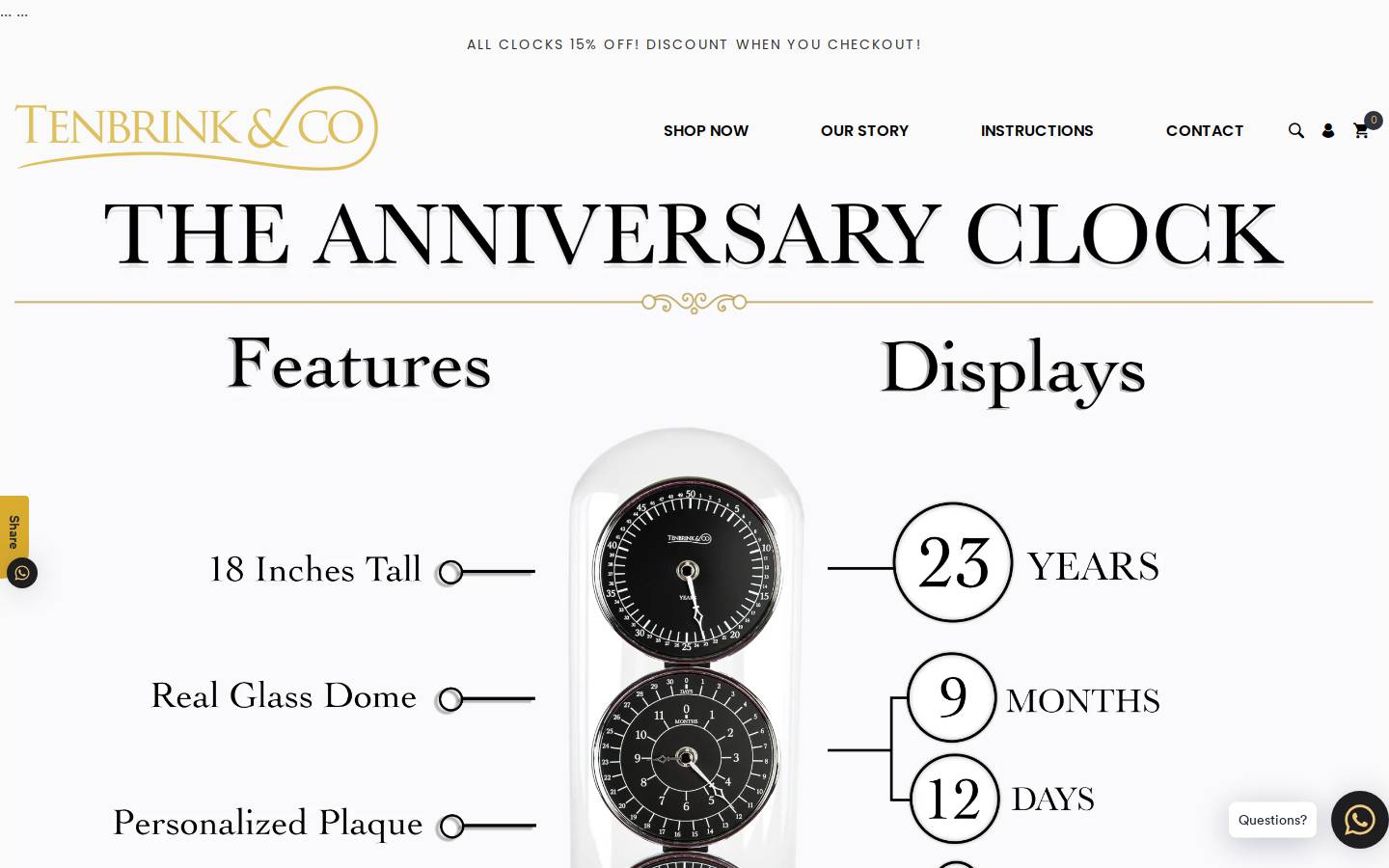 tenbrinkandcompany.com homepage screenshot