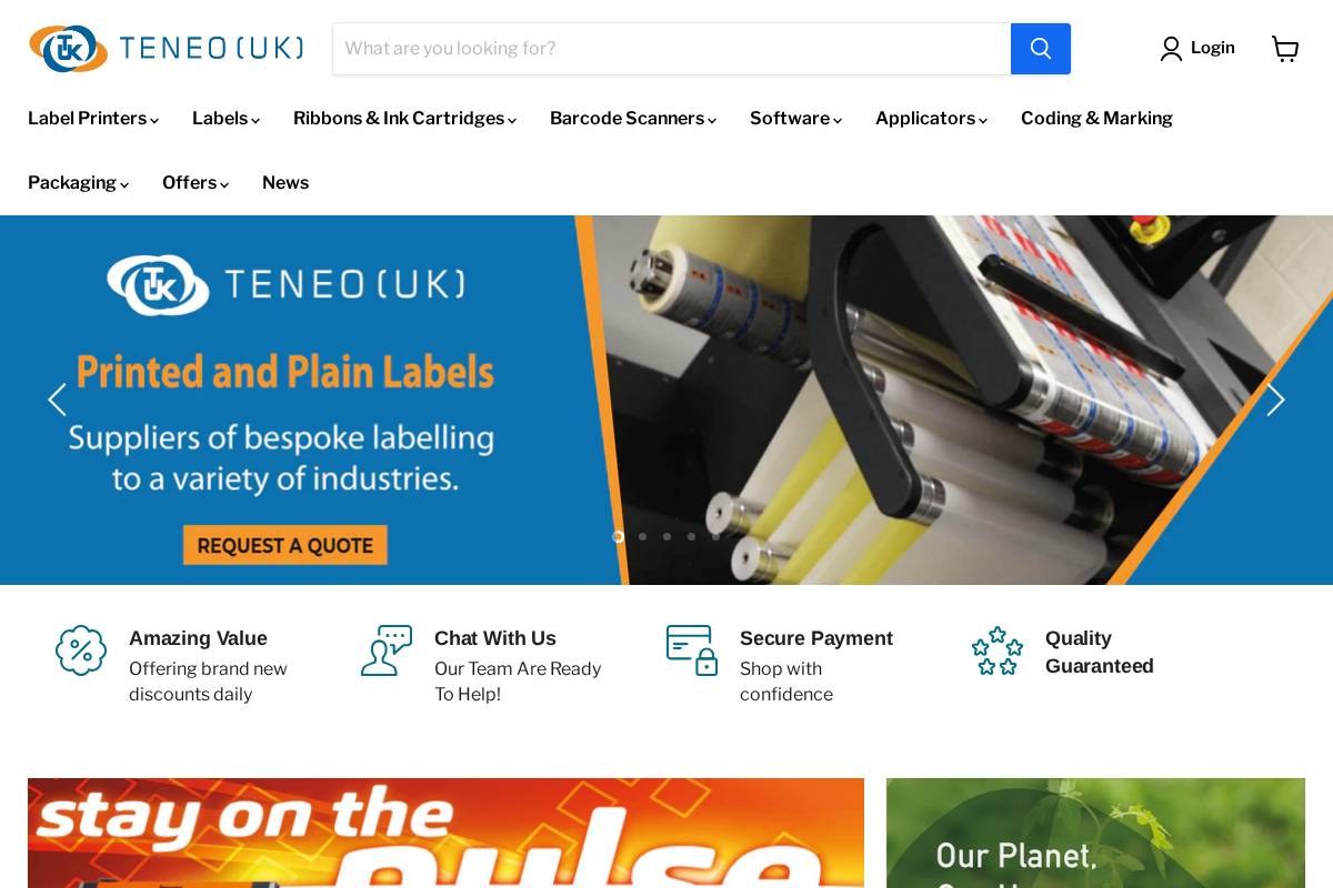 teneouk.com homepage screenshot