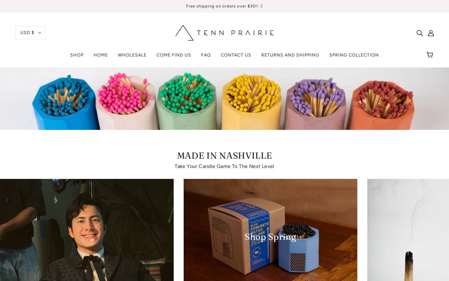 tennprairie.com homepage screenshot