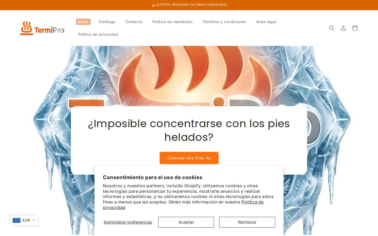 termipro.store homepage screenshot