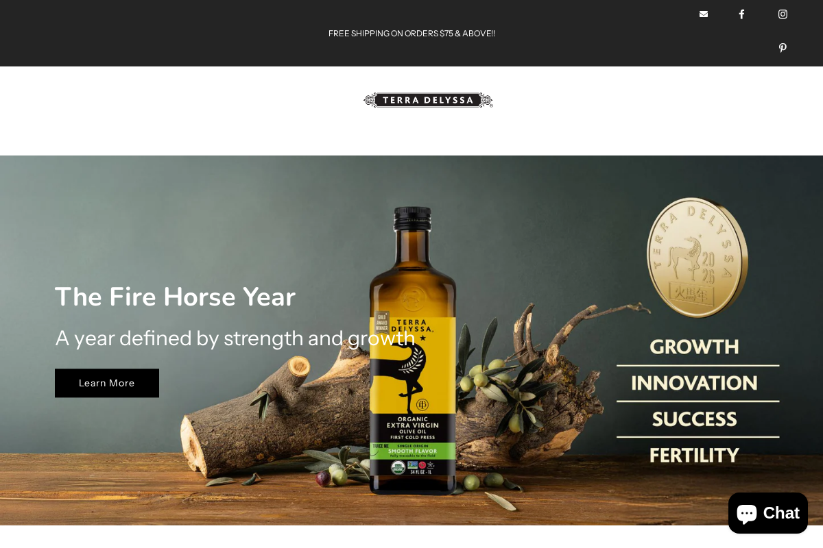 terradelyssa.com homepage screenshot