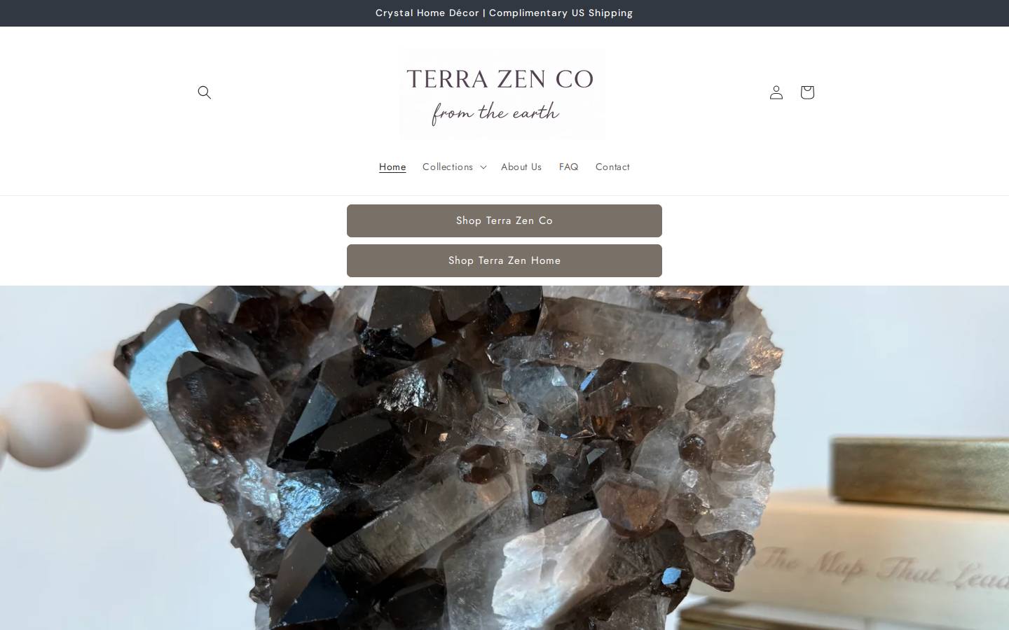 terrazenco.com homepage screenshot