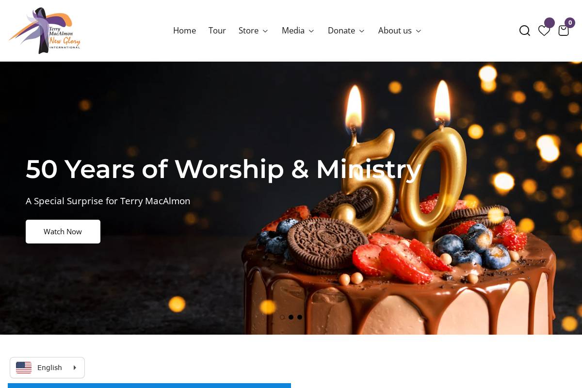 terrymacalmon.com homepage screenshot