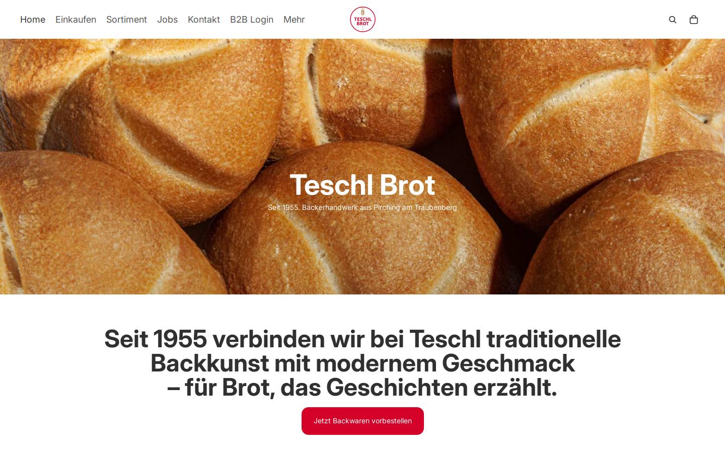 teschl.com homepage screenshot