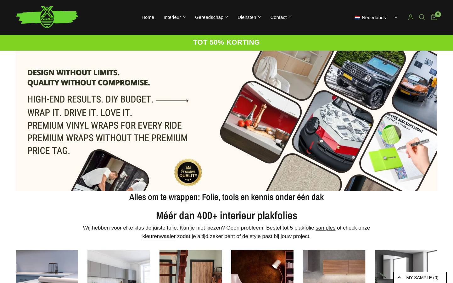 teslawrappen.nl homepage screenshot