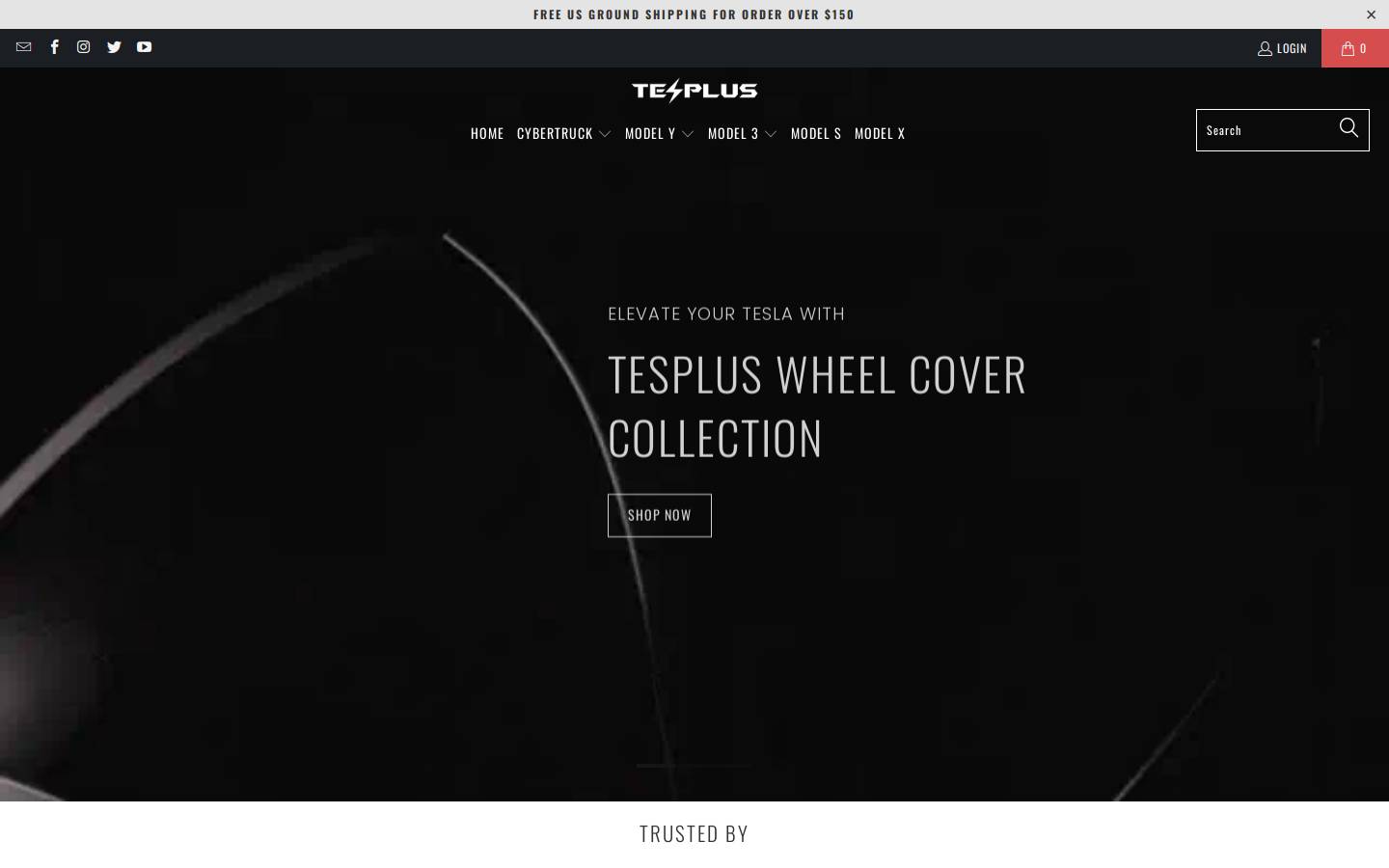 tesplus.com homepage screenshot