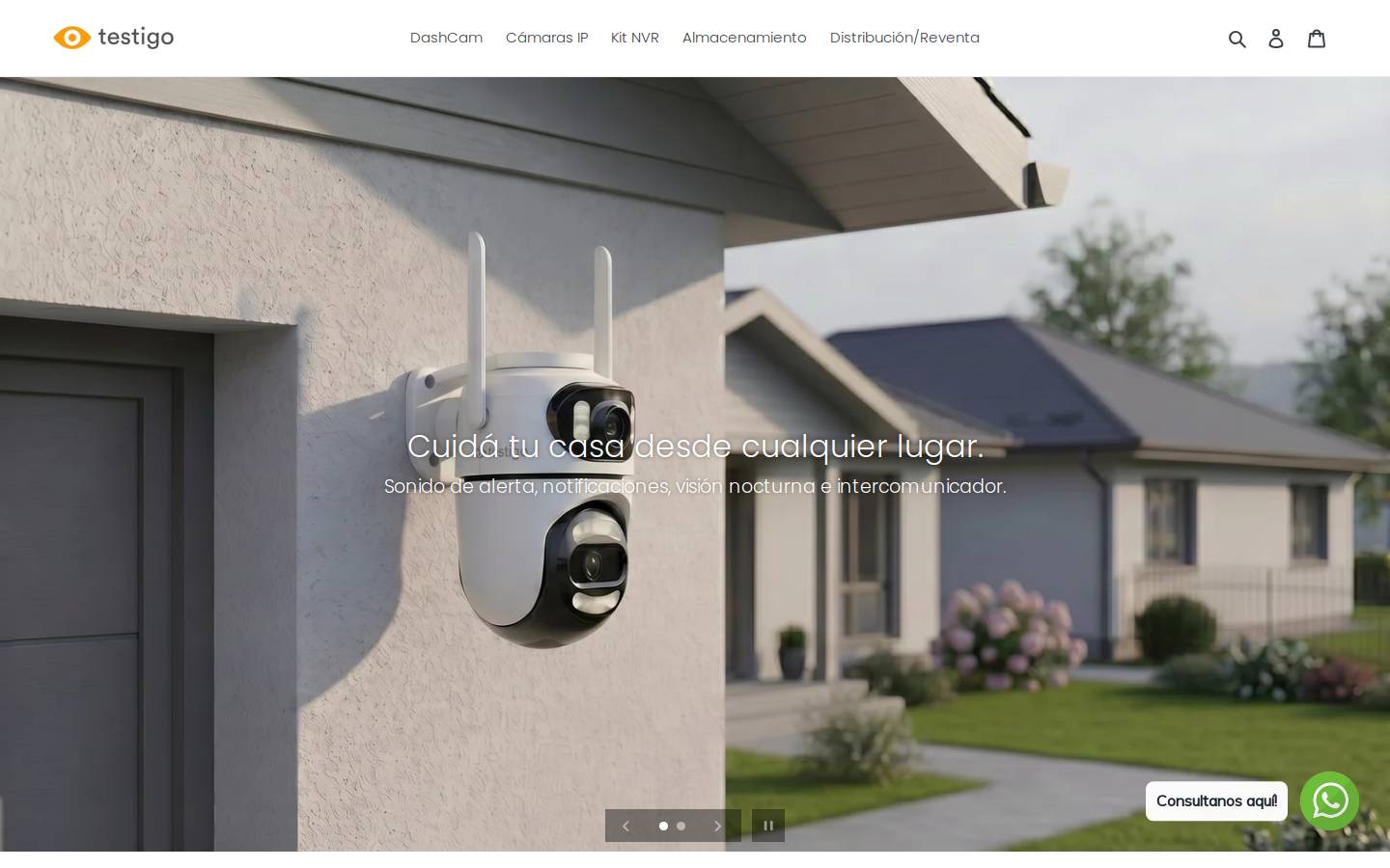 testigouy.com homepage screenshot