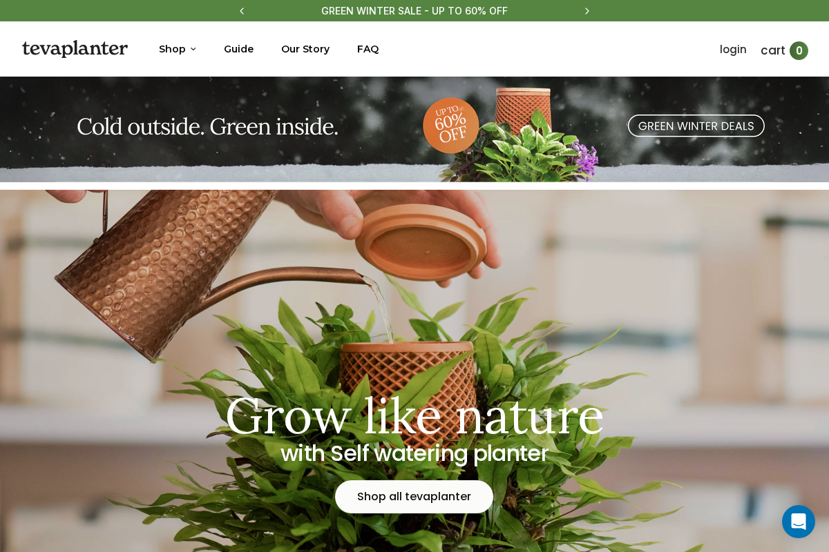 tevaplanter homepage screenshot