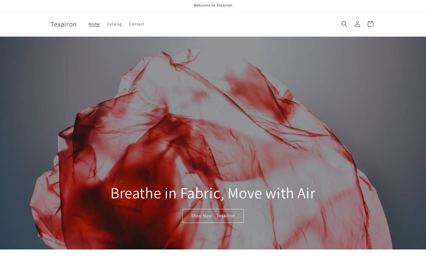 texairon.com homepage screenshot