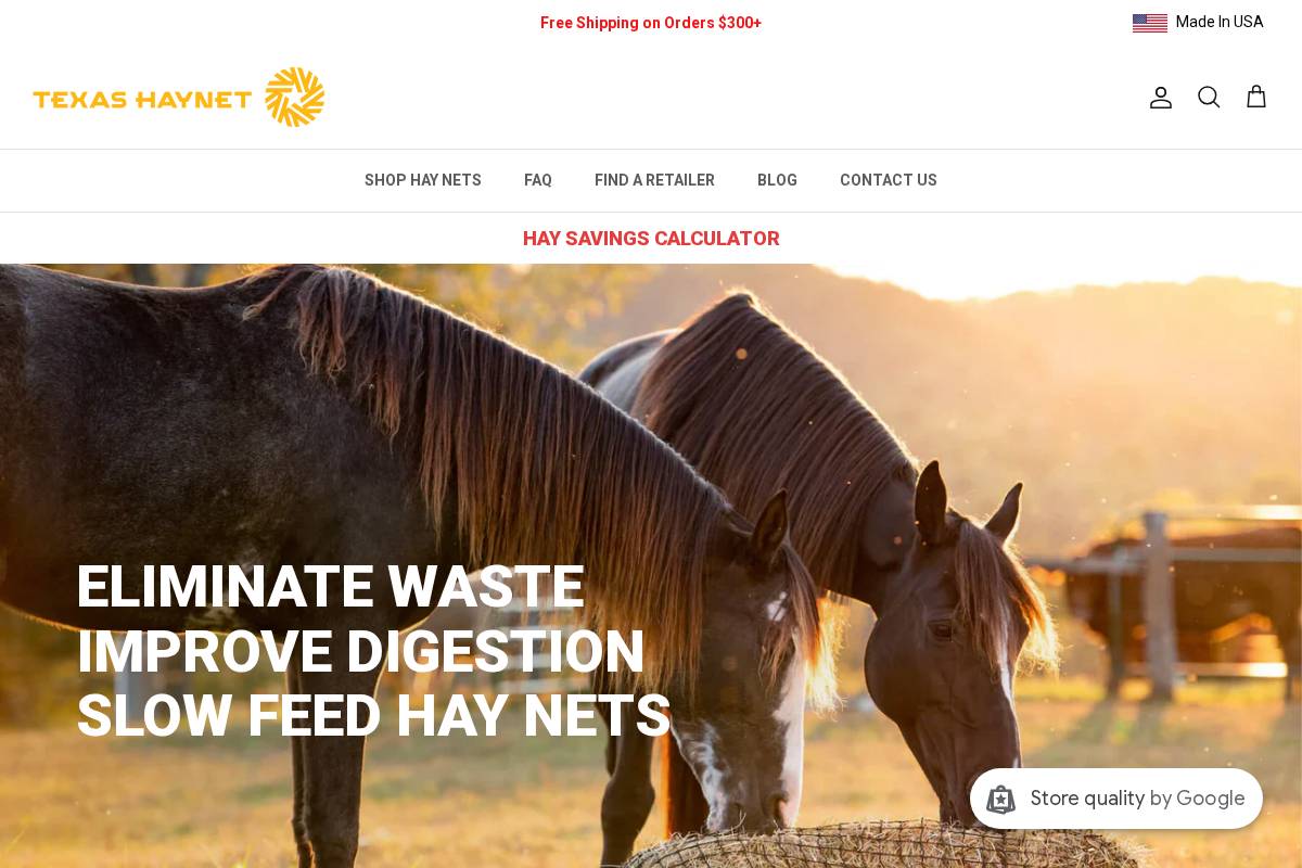 texashaynet.com homepage screenshot