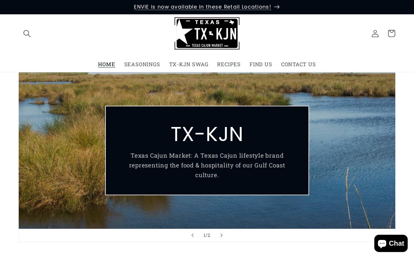 texkjn.com homepage screenshot