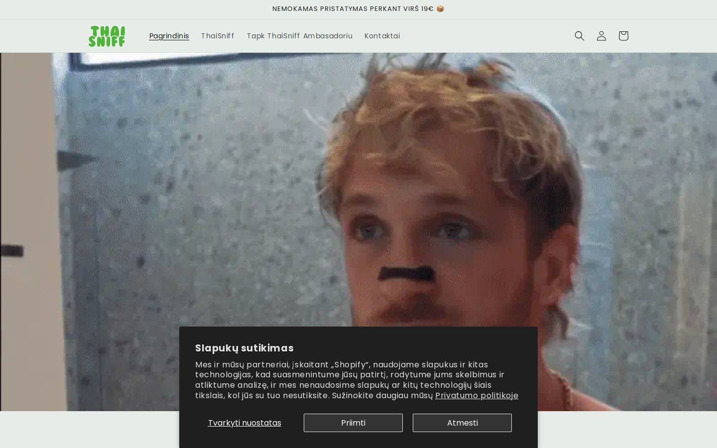 thaisniff.com homepage screenshot