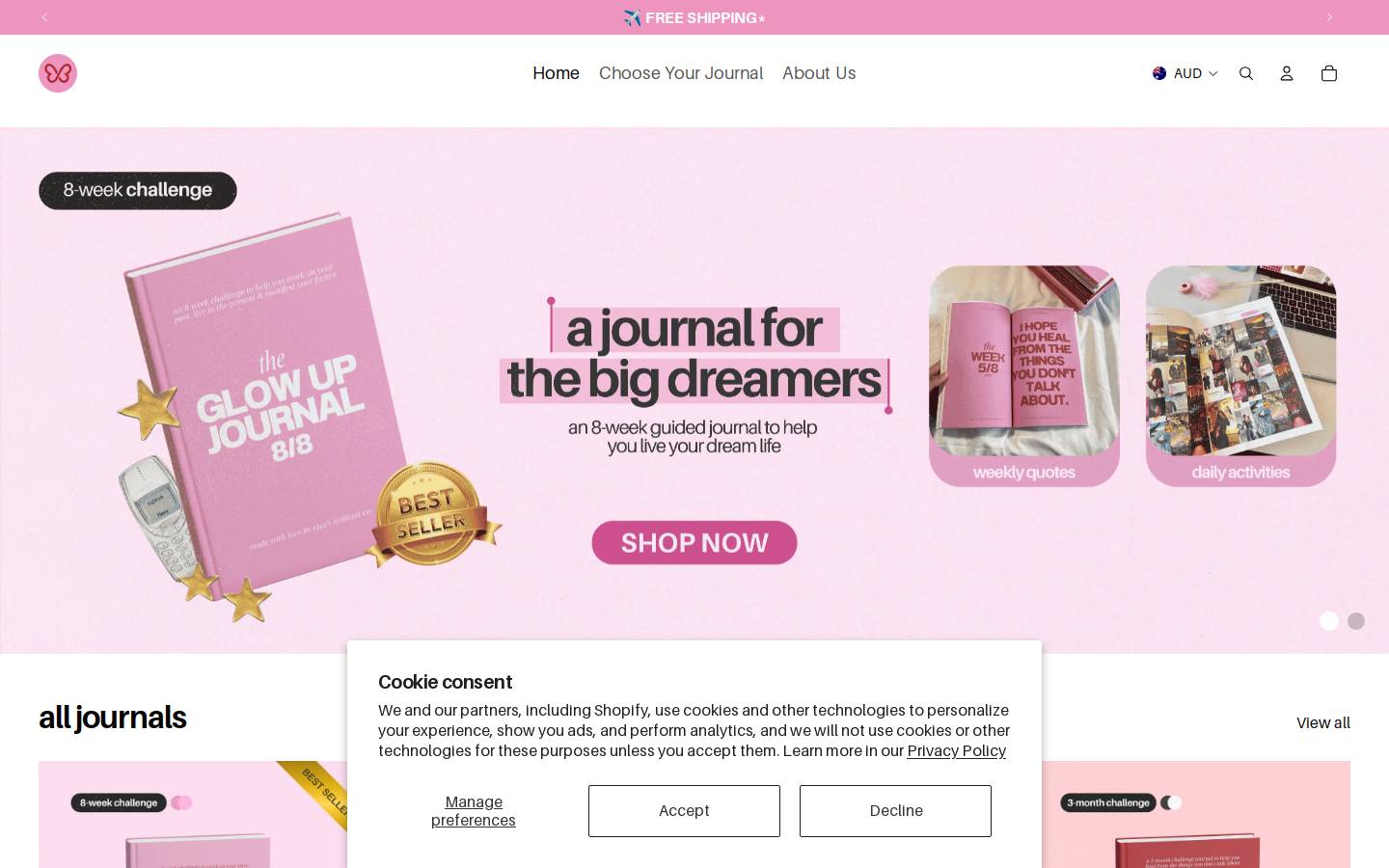 thatsbrilliantco.com homepage screenshot