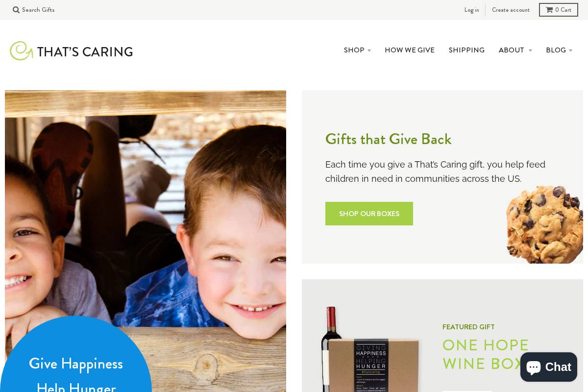 thatscaring.com homepage screenshot