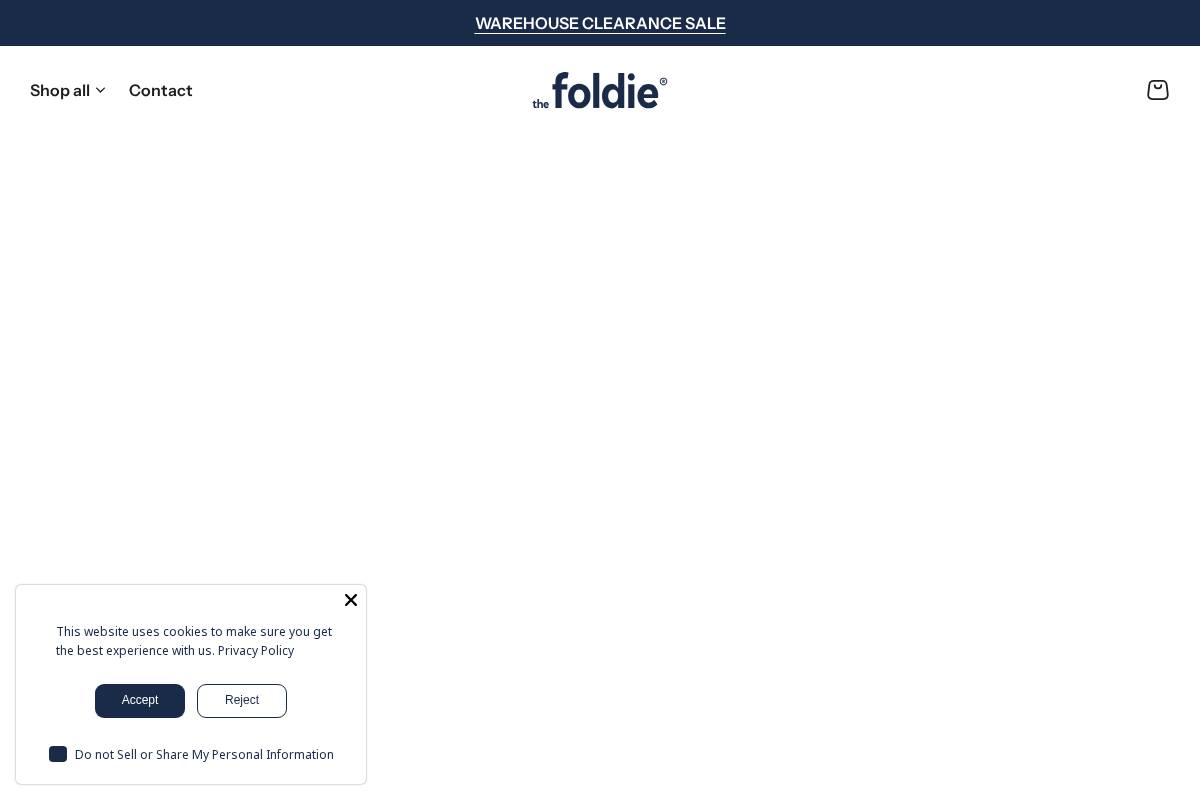 The Foldie  homepage screenshot