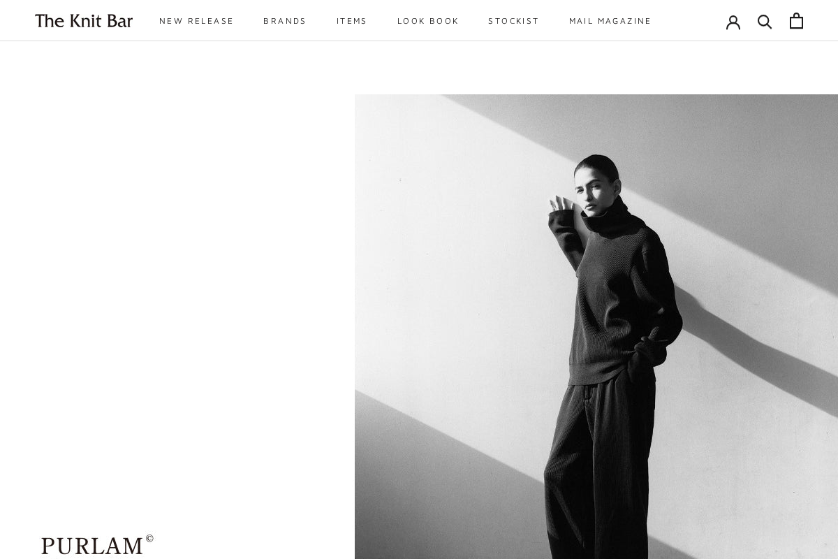 the-knitbar.com homepage screenshot