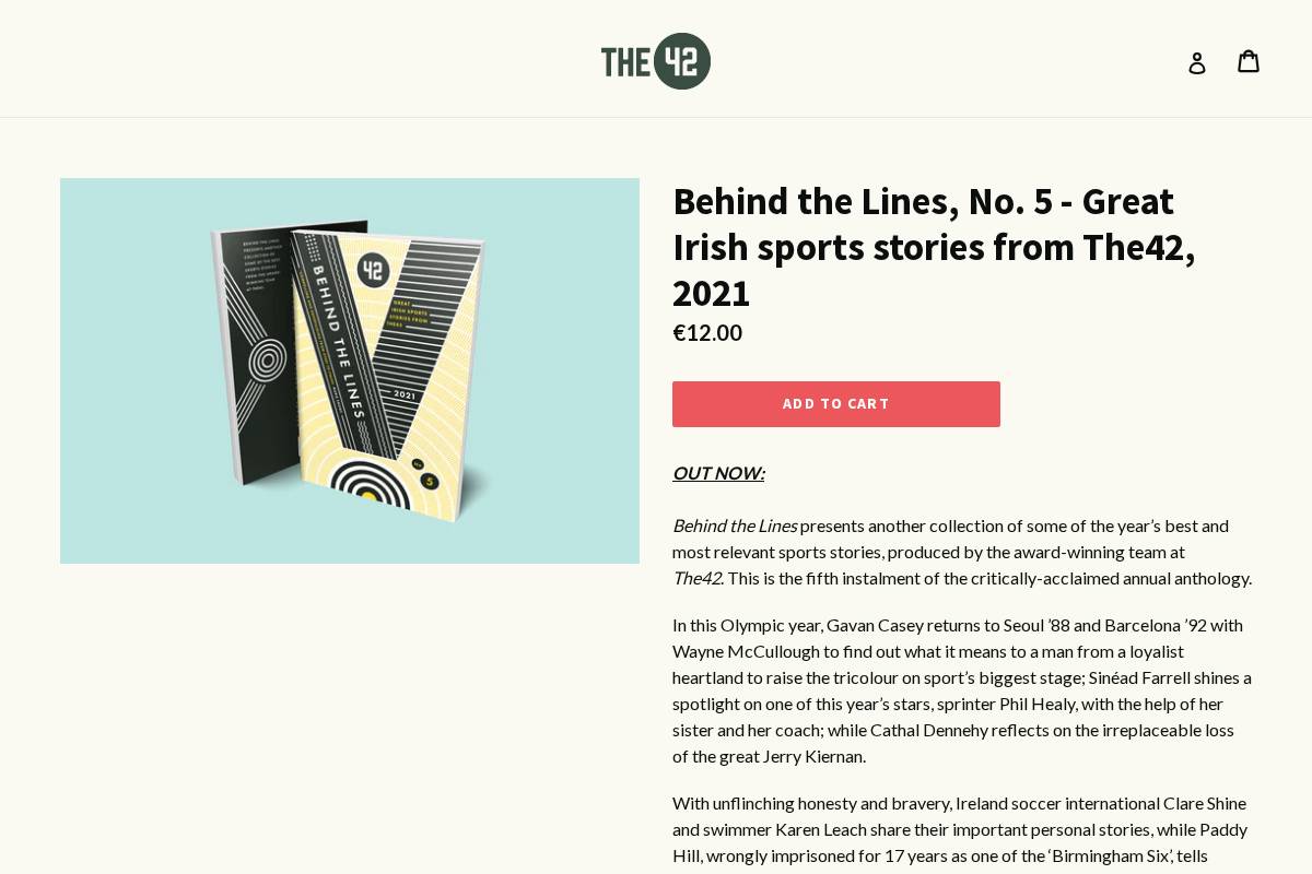 the42.shop homepage screenshot