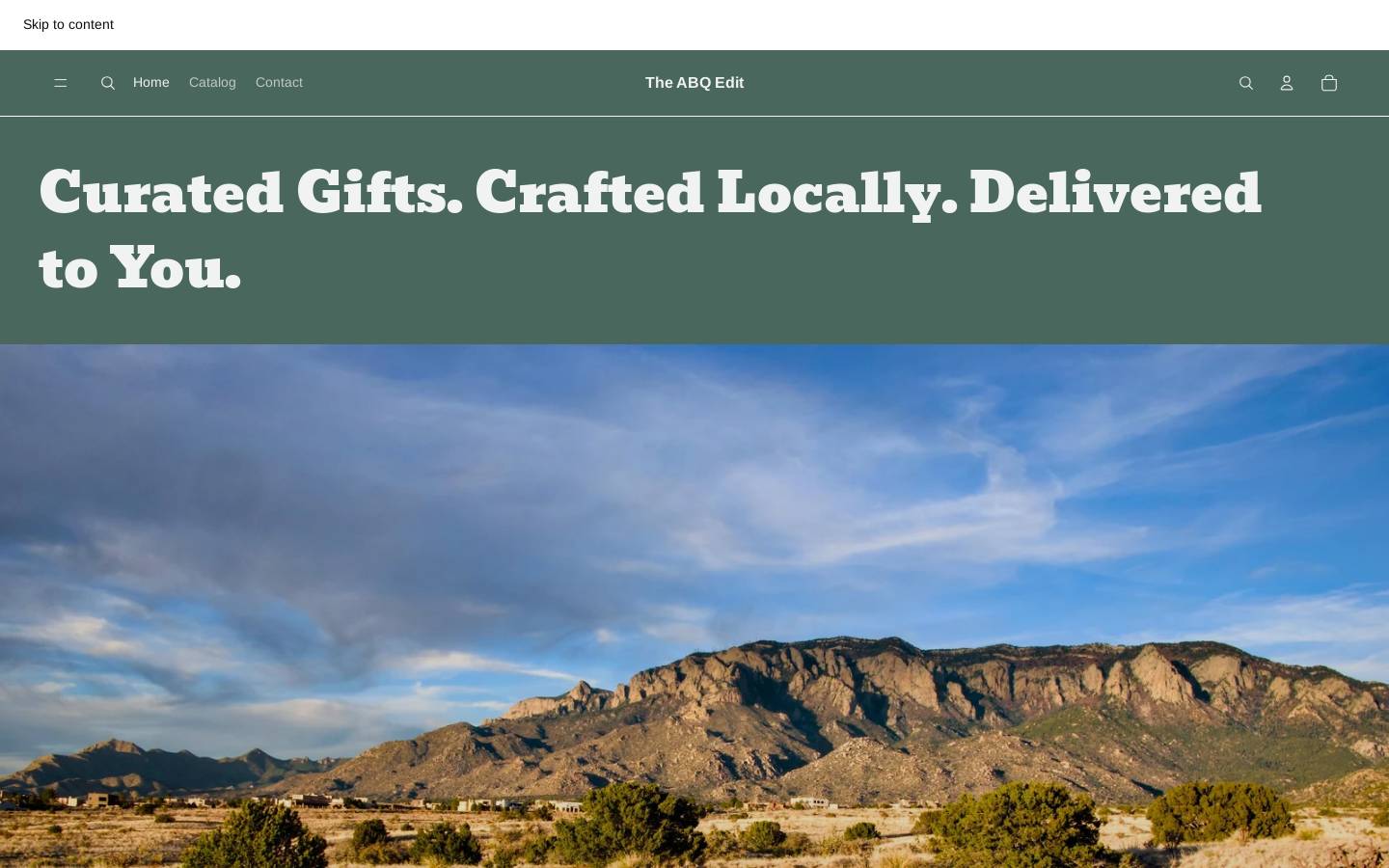 theabqedit.com homepage screenshot
