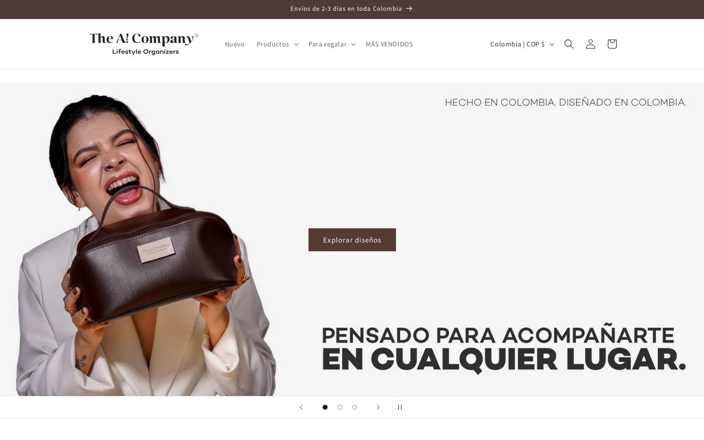 theacompany.co homepage screenshot