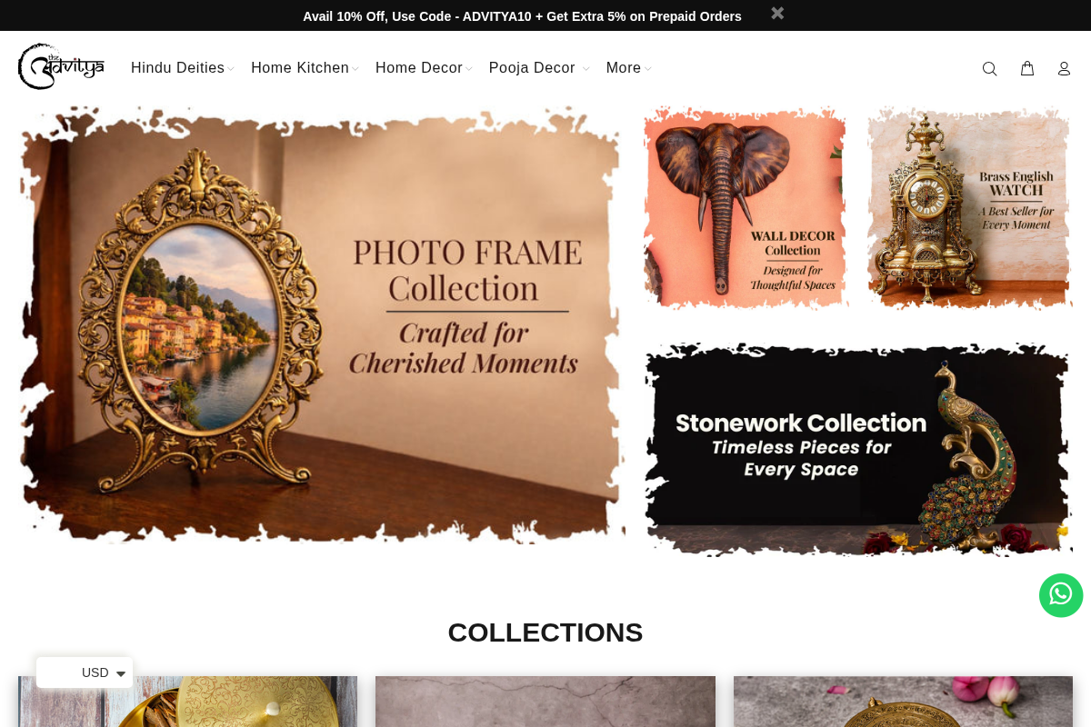 theadvitya.com homepage screenshot