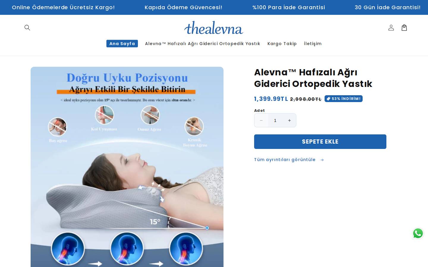 thealevna.com homepage screenshot