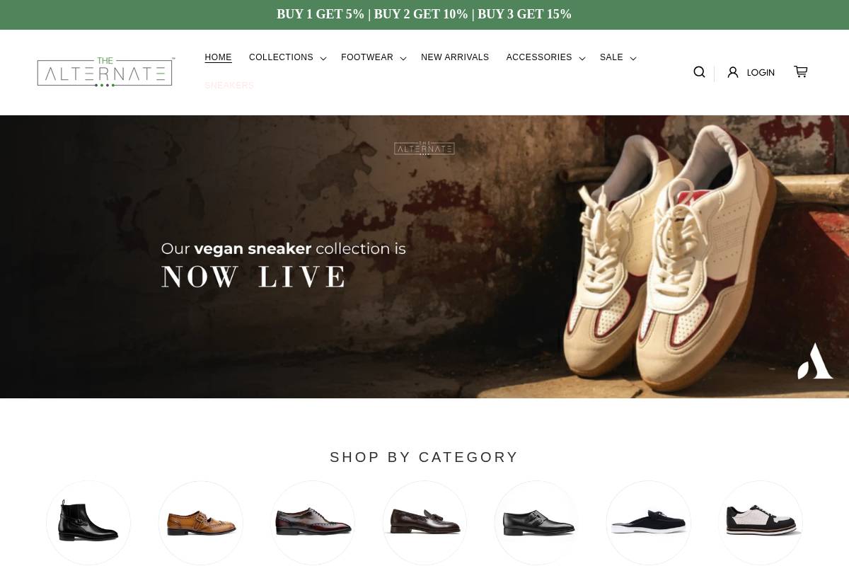 thealternate.in homepage screenshot