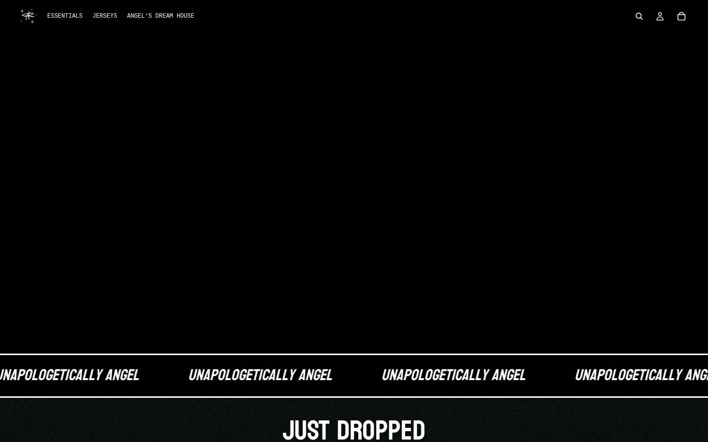 theangelreese.com homepage screenshot