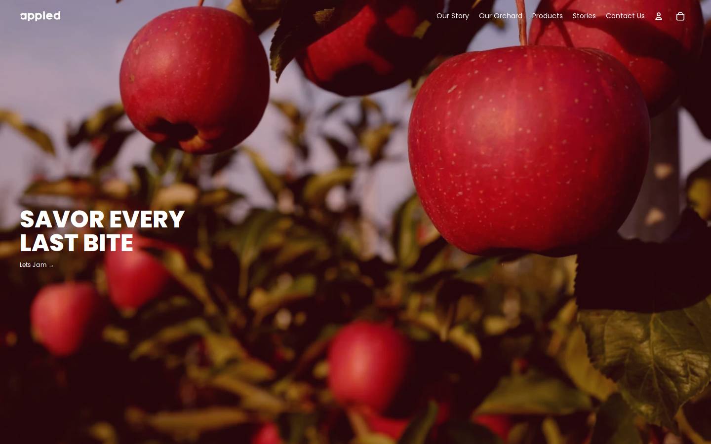 theappled.com homepage screenshot