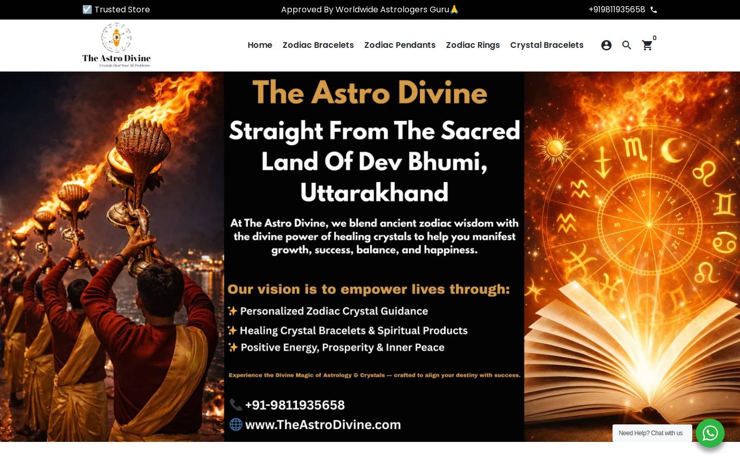 theastrodivine.com homepage screenshot