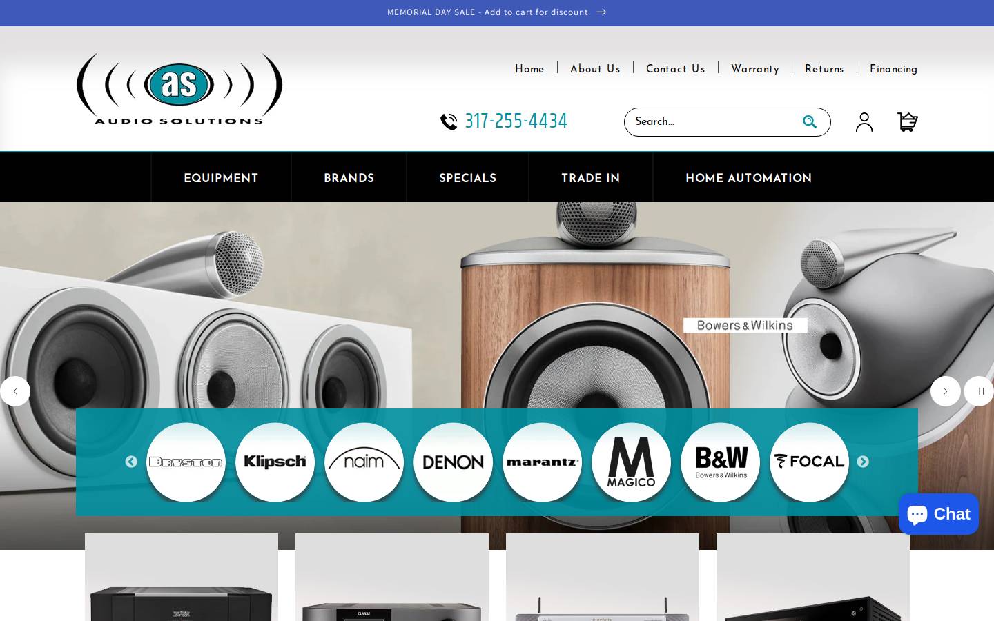 theaudiosolutions.com homepage screenshot