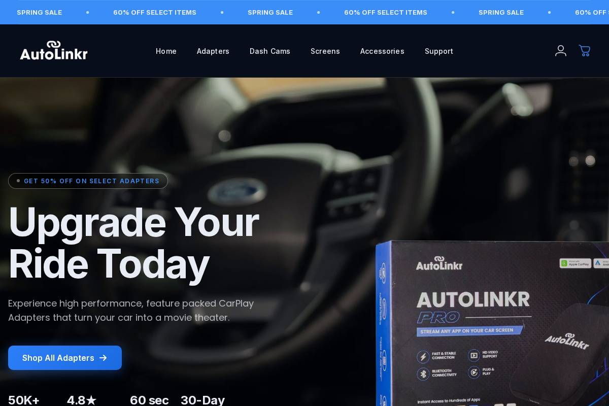 theautolinkr.com homepage screenshot