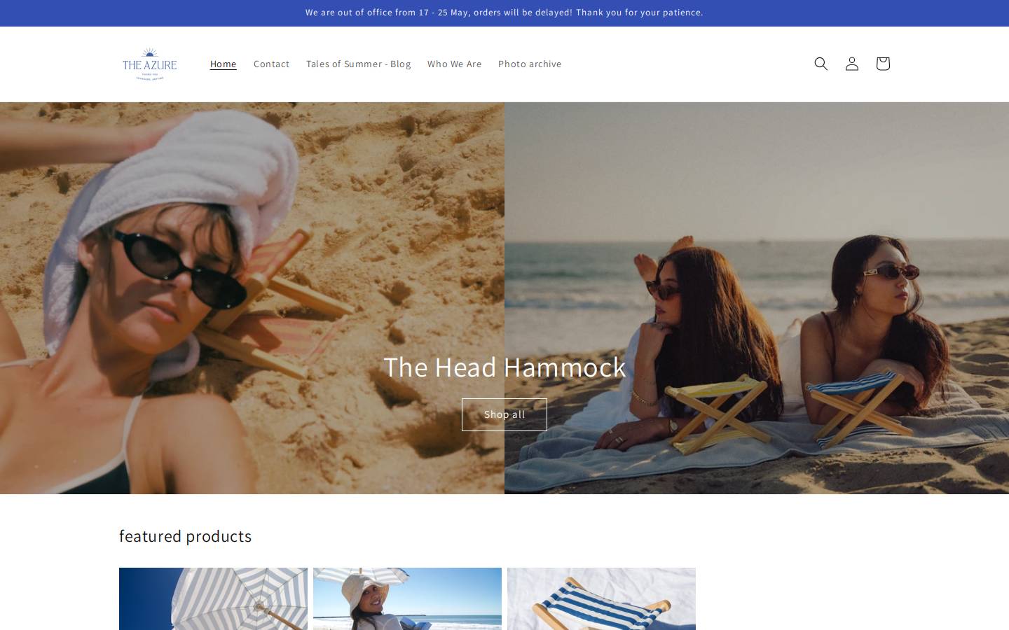 theazureco.com homepage screenshot