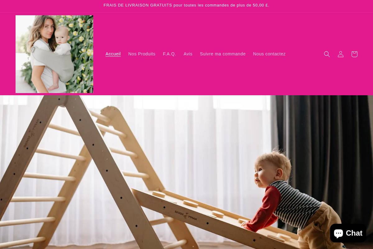 thebabyarea.com homepage screenshot