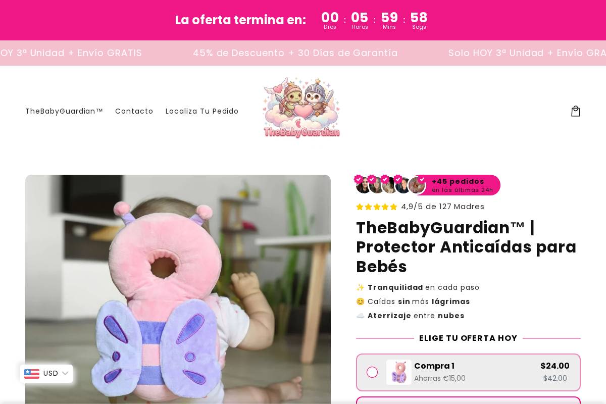 thebabyguardian.store homepage screenshot