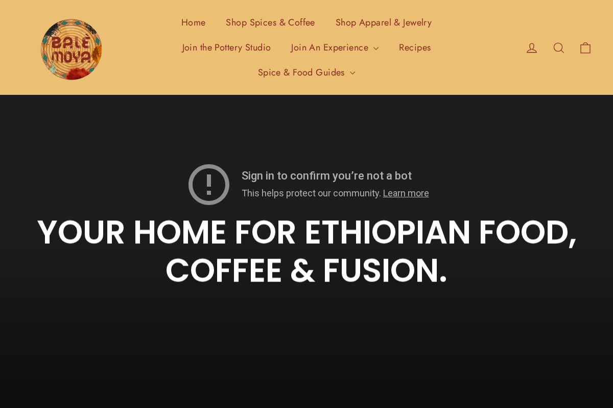 thebalemoya.com homepage screenshot