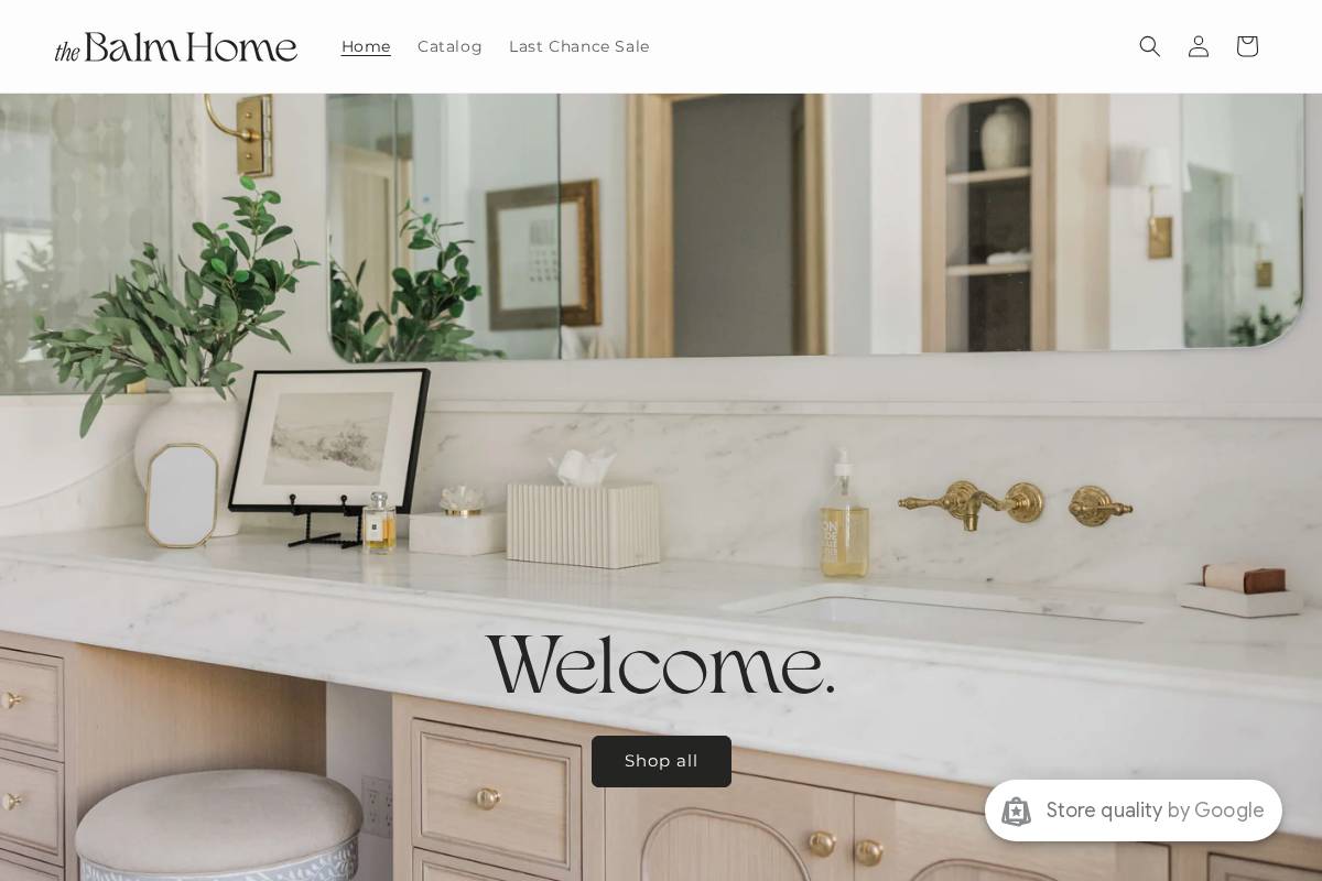 thebalmhome.com homepage screenshot